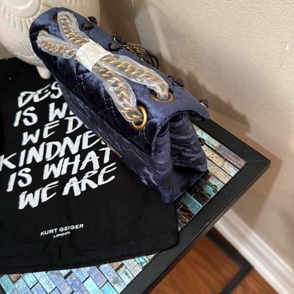 Kurt Geiger London
Mini Kensington Velvet Tonal Jewel Crossbody Bag - Picture 11 of 16